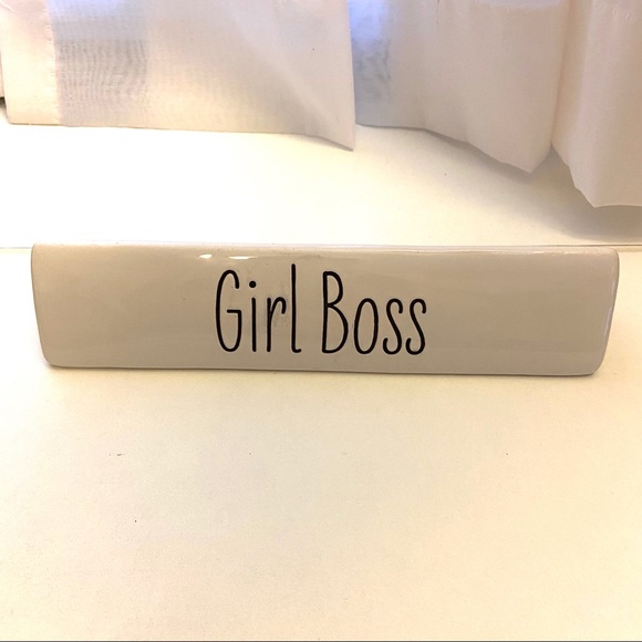 Other - 🌟 Girl Boss Desk Sign Office Humor Inspiration